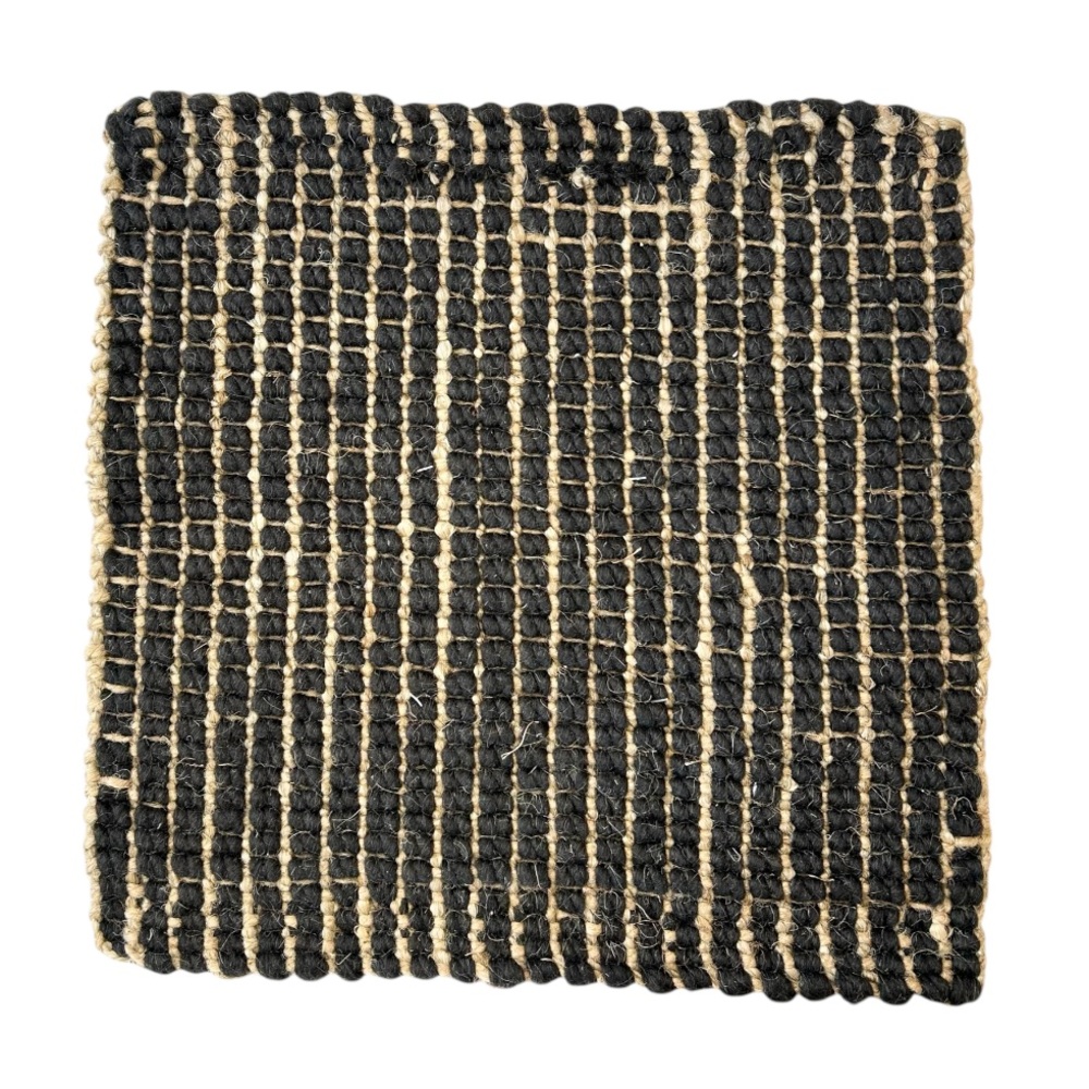 Pottery Barn Chunky Natural Wool & Jute Rug